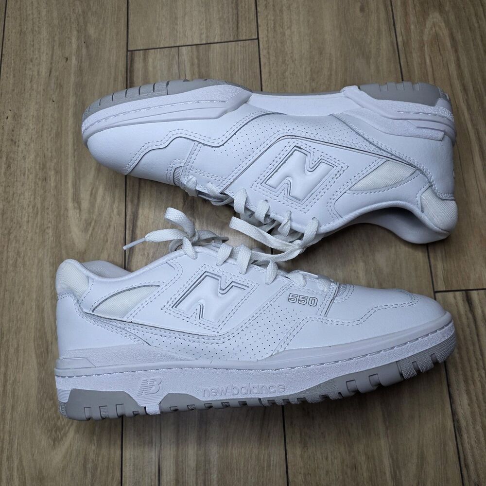 New Balance 550 Shoes 'White Grey' BB550PB1 Men's & GS Sizes New